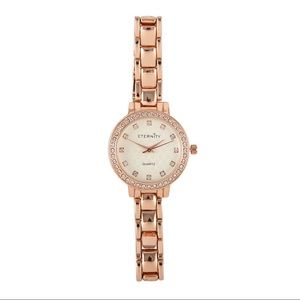 SWAROVSKI CRYSTAL ETERNITY Rosetone Watch